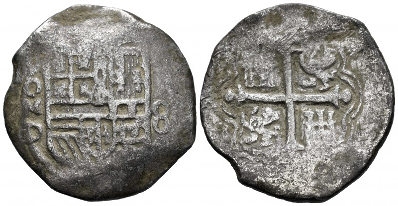 Felipe IV (1621-1665). 8 reales. Fecha no visible. México. D. (Cal 2008-tipo 94)...