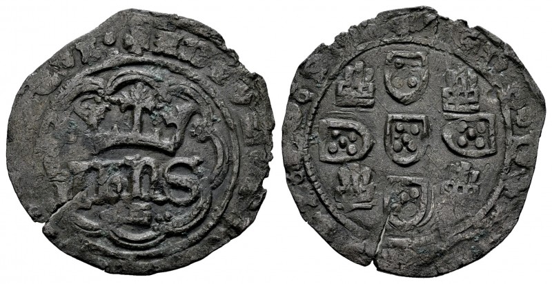 Portugal. Joao I. Real de 3 y 1/2 libras. (1385-1433). Lisboa. (Gomes-54.04). Ve...