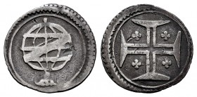 Portugal. Joao V. Vintém. (Km-235). (Gomes-39.01). Ag. 0,72 g. BC+. Est...20,00. English: Portugal. Joao V. Vintém. (Km-235). (Gomes-39.01). Ag. 0,72 ...
