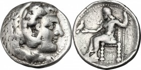 Continental Greece. Kings of Macedon. Alexander III "the Great" (336-323 BC). AR Tetradrachm, Babylon mint, struck under Stamenes or Archon, 324-323 B...