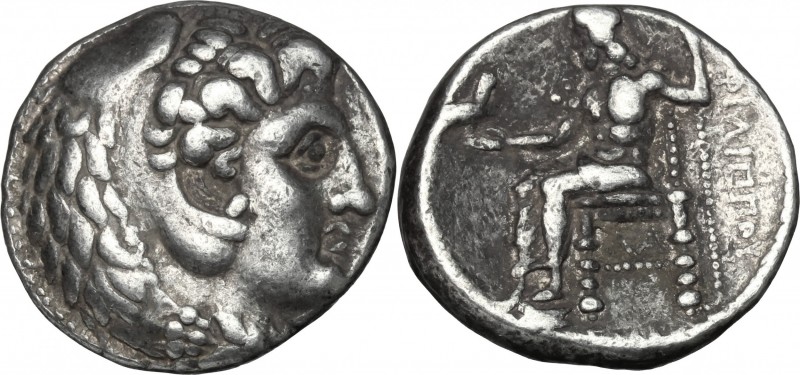 Continental Greece. Kings of Macedon. Philip III Arrhidaios (323-317 BC). AR Tet...