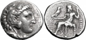Greek Asia. Syria, Seleucid Kings. Seleukos I Nikator (312-281 BC). AR Tetradrachm. Ecbatana, from 295. D/ Head of Herakles right, wearing lion's skin...
