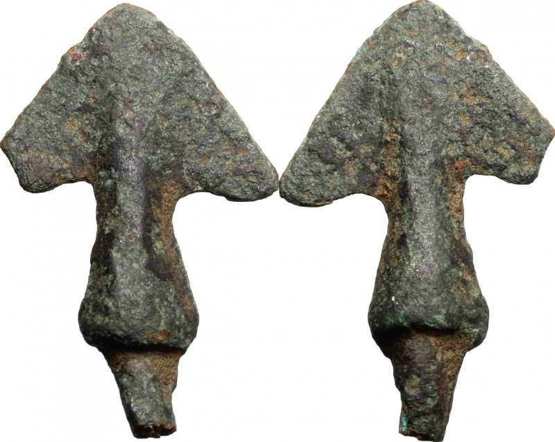 Iberian Bronze Arrowhead.
 Bronze Age, 1000 - 700 BC.
 Cf. Savory, Spain & Por...