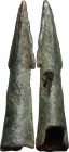 Greek bronze arrow-head, 
 4th-2nd century AD.
 30 mm. 2.21 g.