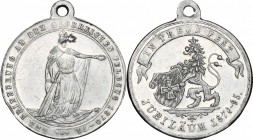 Germany. Bayern. AL Decoration, 1895. D/ Germania standing right, holding sword and wreath. R/ Lion standing left, holding coat of arms of Bavaria dec...
