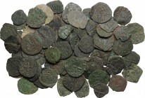 Medieval. Lot of more than 70 medieval coins to be sorted.