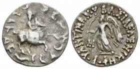 BAKTRIA. Antimachos II Nikephoros. Dracma (Ar. 2.36g). 160-155 a.C. (Bopearachchi 1F; HGC 12-124). MBC-/MBC.