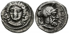CILICIA, Tarsos. Datames (sátrapa de Cicilia y Capaddocia). Estátera (Ar. 10,19g/21mm). 378-362 a.C. (S.5644; Cy 2976). MBC+/MBC.