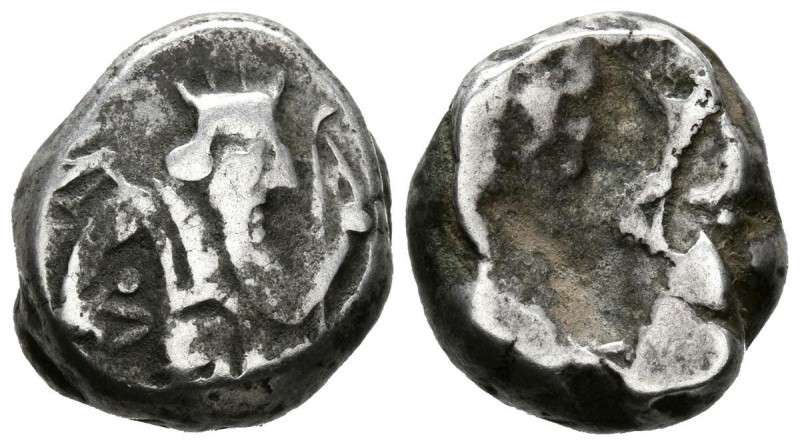LYDIA, Asia menor. Siglos. (Ar. 5,66g/12mm). Periodo de Artaxerxes I Darius III....