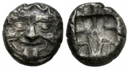 PARION, Mysia. Dracma. (Ar. 3,33g/12mm). 500-475 a.C. (SNG Copenhagen 256). MBC+.
