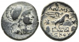 PHYRGIA, Apameia. AE22. (Ae. 7.76g)- 88-40 a.C. Kokos. (SNG Copenhagen 161-2; BMC 78-82; HGC 7, 670). MBC.