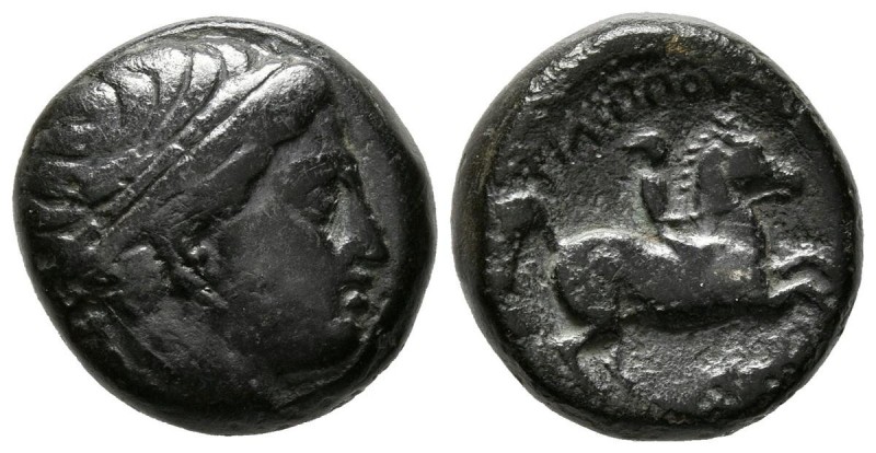 REINO DE MACEDONIA, Filipo II. Ae15. (Ae. 6,26g/15mm). 359-336 a.C. Ceca inciert...