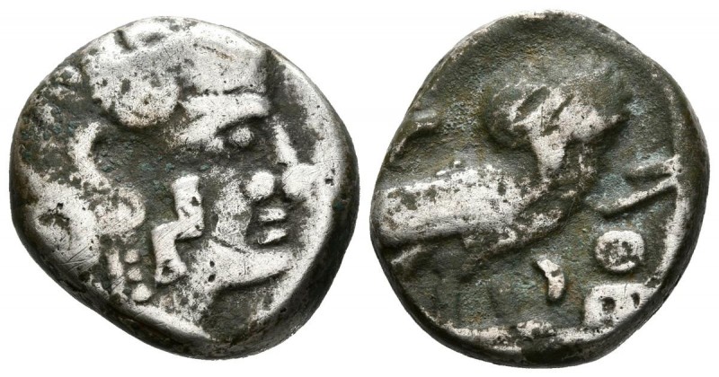 SABEOS, Arabia. Dracma (Ar. 4,85g/15mm). Siglo III-II a.C. (Sear 6112; HGC 721)....