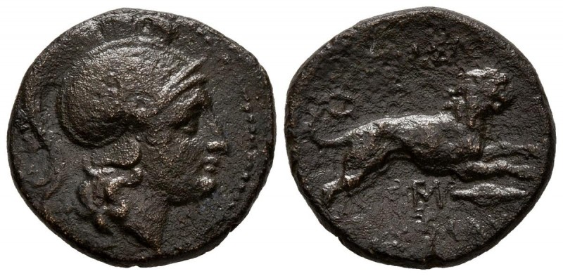 TRACIA, Lysimacheia. Ae20. (Ae. 4,90g/20mm). 305-281 a.C. (SNG Copenhagen 1149-5...