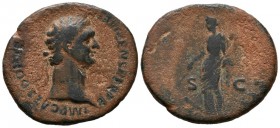 DOMICIANO. As. (Ae. 8,07g/28mm). 86 d.C. Roma. (RIC 488). MBC-.