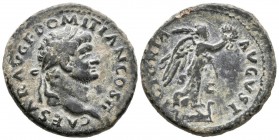 DOMICIANO. As. (Ae. 11,58g/28mm). 77-78 d.C. Roma. (RIC 706a; Cohen 628). MBC+.