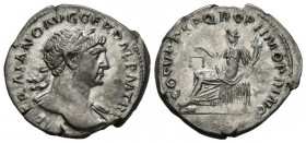 TRAJANO. Denario. (Ar. 3,14g/19mm). 103-111 d.C. Roma. (RIC 119). EBC.
