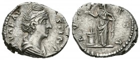 FAUSTINA I. Denario. (Ar. 3,31g/18mm). 140-141 d.C. Roma. (RIC 370; Cohen 116). EBC-.