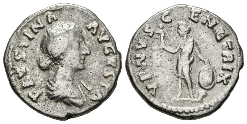 FAUSTINA II. Denario. (Ar. 2,89g/18mm). 161-175 d.C. Roma. (RIC 734; Cohen 280)....