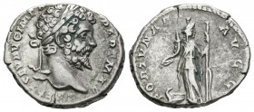 SEPTIMIO SEVERO. Denario. (Ar. 3,27g/18mm). 198-200 d.C. Roma. (RIC 136; Cohen 452). MBC.