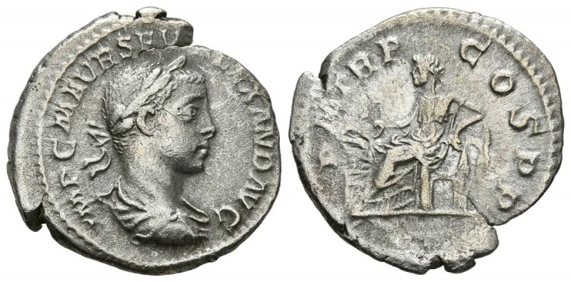 ALEJANDRO SEVERO. Denario. (Ar. 2,55g/20mm). 222 d.C. Roma. (RIC 14; Cohen 218)....