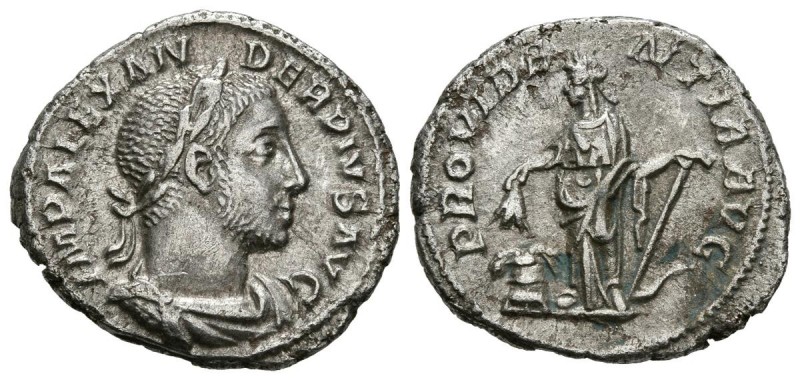 ALEJANDRO SEVERO. Denario. (Ar. 3,06g/19mm). 222-225 d.C. Roma. (RIC 250). MBC+.