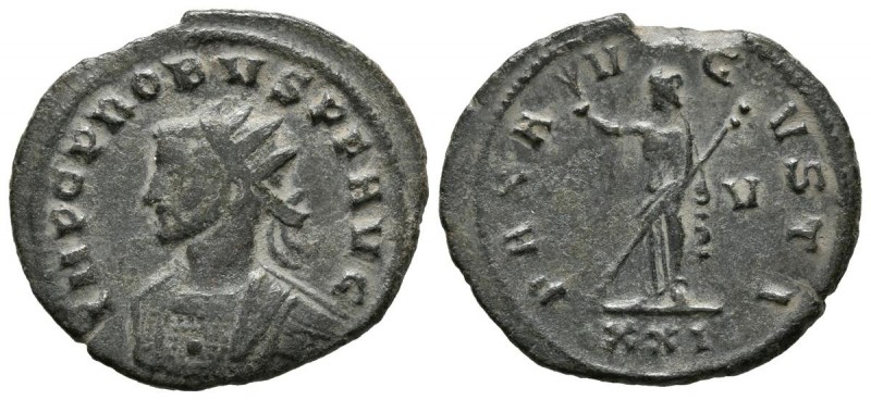 PROBO. Antoniniano. (Ae. 3,06g/22mm). 280 d.C. Siscia. (RIC 206 var). Variante d...