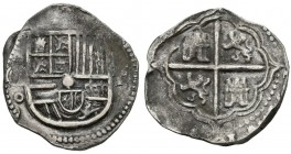 FELIPE II (1556-1598). 1 Real. (Ar. 3,26g /21mm). S/D (1576-1587). Granada. (Cal-197). MBC-.