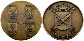 EJERCITO DEL AIRE. 1999. Medalla del Regimiento de Artillería Antiaérea Nº71. (Ae. 168,50/84mm). PROOF.