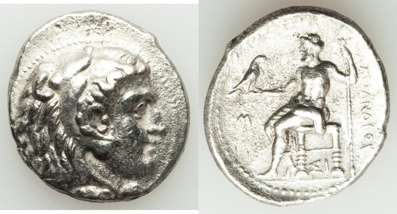 MACEDONIAN KINGDOM. Alexander III the Great (336-323 BC). AR tetradrachm (29mm, ...