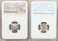 MACEDONIAN KINGDOM. Alexander III the Great (336-323 BC). AR drachm (17mm, 11h). NGC Choice XF. Posthumous issue of Lampsacus, ca. 310-301 BC. Head of...