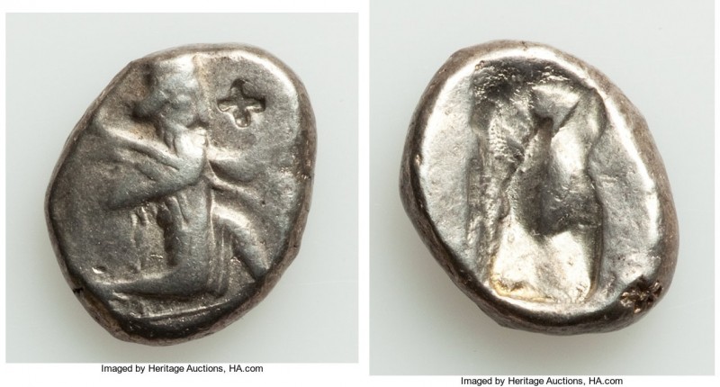 ACHAEMENID PERSIA. Darius I-Xerxes II (ca. 485-480 BC). AR siglos (17mm, 5.55 gm...