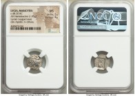 LYCIAN LEAGUE. Masicytes. Ca. 48-20 BC. AR hemidrachm (15mm, 1.95 gm, 12h). NGC MS 5/5 - 4/5. Series 1. Laureate head of Apollo right; Λ-Y below / M-A...