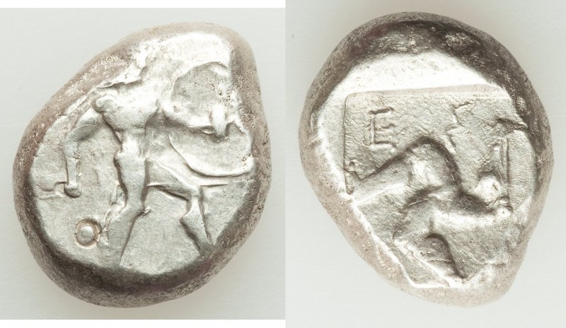 PAMPHYLIA. Aspendus. Ca. mid-5th century BC. AR stater (20mm, 10.98 gm, 6h). VF,...