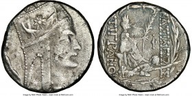 ARMENIAN KINGDOM. Tigranes II the Great (95-56 BC). AR tetradrachm (25mm, 15.71 gm, 11h). NGC Choice VF 4/5 - 3/5. Antioch, ca. 83-70. Diademed, drape...