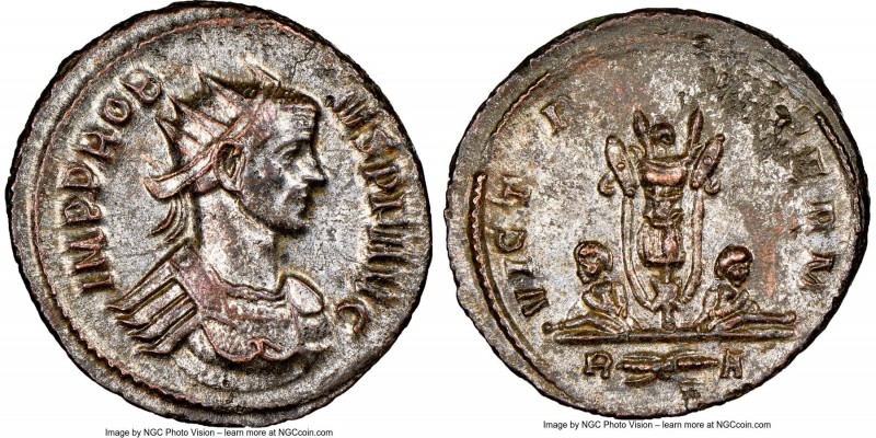 Probus (AD 276-282). BI antoninianus (22mm, 5h). NGC Choice XF, Silvering. Rome,...