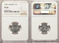 Republic Proof 2 Groschen 1967 PR66 NGC, KM2876. Mintage: 13,000. One of the semi-keys in series.

HID09801242017

© 2020 Heritage Auctions | All ...