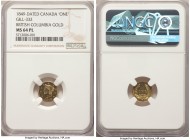 British Columbia gold Fantasy Dollar 1849 MS64 Prooflike NGC, G&L-332. 

HID09801242017

© 2020 Heritage Auctions | All Rights Reserved