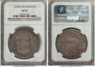 Ferdinand VI 8 Reales 1756 Mo-MM AU50 NGC, Mexico City mint, KM104.2. 

HID09801242017

© 2020 Heritage Auctions | All Rights Reserved