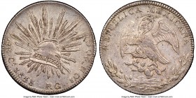 Republic 8 Reales 1853/43 Ca-RG AU58 NGC, Chihuahua mint, KM377.2, DP-Ca24.

HID09801242017

© 2020 Heritage Auctions | All Rights Reserved