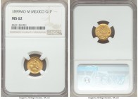 Republic gold Peso 1899 Mo-M MS62 NGC, Mexico City mint, KM410.5.

HID09801242017

© 2020 Heritage Auctions | All Rights Reserved