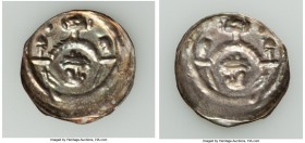 Silesia. temp. Henry I, the Bearded (1201-1238) to Henry II, the Pious (1238-1241) Bracteate (Denar) ND MS66 NGC (Photo Certificate), Frynas-S.3-4.7, ...