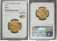 Sebastian gold 500 Reis (Cruzado) ND (1557-1578) AU53 NGC, Lisbon mint, Fr-41. 

HID09801242017

© 2020 Heritage Auctions | All Rights Reserved
