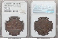Macaulay & Babington bronze "Abolition of Slave Trade" Medal ND (c. 1814) VF35 Brown NGC, Eimer-984a. 

HID09801242017

© 2020 Heritage Auctions |...