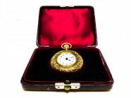 Ladies Elgin Pocket Watch
14k gold; USA; 36mm; with box