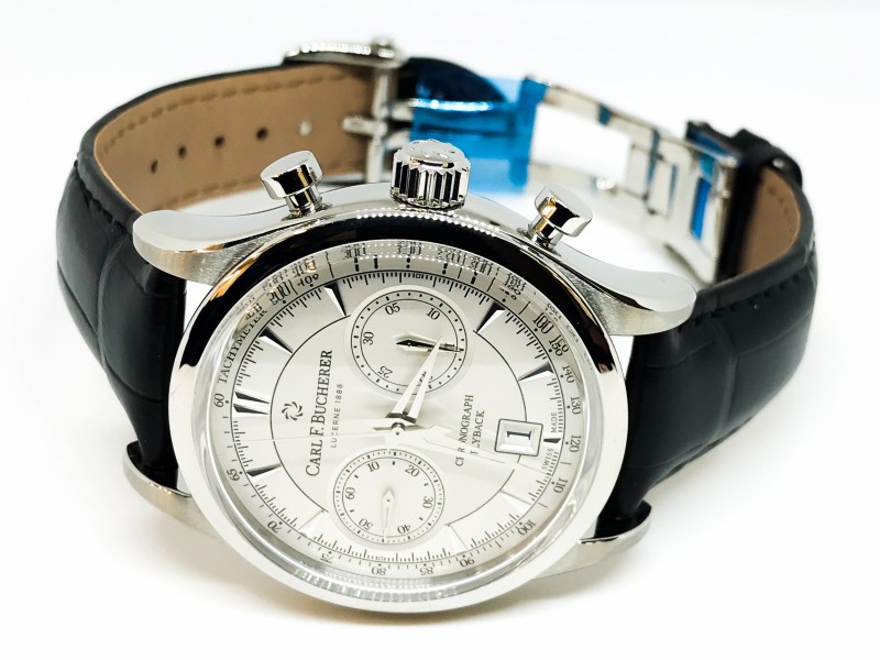 Carl F. Bucherer Manero FlyBack White Dial
Reference number: 00.10919.08.13.01 ...