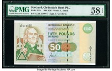 Scotland Clydesdale Bank PLC 50 Pounds 22.3.1996 Pick 225a PMG Choice About Unc 58 EPQ. 

HID09801242017

© 2020 Heritage Auctions | All Rights Reserv...