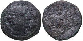 44 aC-70 dC. Celsa. Celsa (Velilla de Ebro, Zaragoza). As. Ae. 12,46 g. BC+. Est.50.