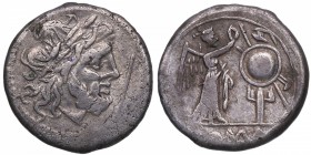 211-210 aC. Victoriato. Ag. 2,57 g. MBC / MBC+. Est.100.