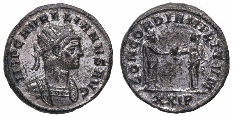 272-273 dC. Aureliano. Antioquía. Antoniniano. RIC 386. Ae.  IMP C AURELIANUS AU...